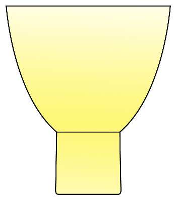 Baroness Sunny Yellow by Holmegaard
