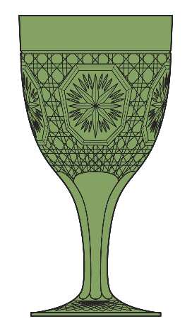 Amelia Green (Verde) by Imperial Glass-Ohio