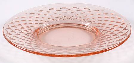 Diamond Block Pink by Imperial Glass-Ohio