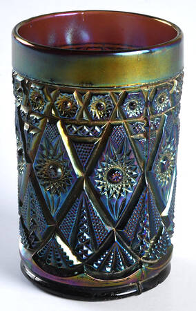 Diamond Lace Purple by Imperial Glass-Ohio