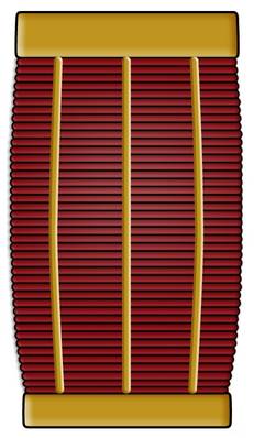 Marine Lights Red by Imperial Glass-Ohio