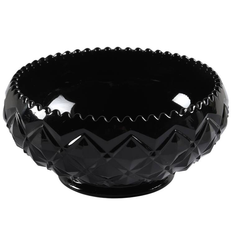 Diamond Block Black by Imperial Glass-Ohio
