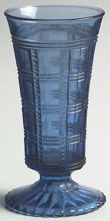 Beaded Block Cobalt Blue by Imperial Glass-Ohio