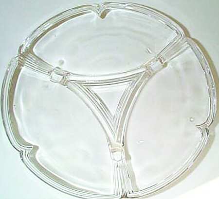 Pie Crust Clear by Imperial Glass-Ohio