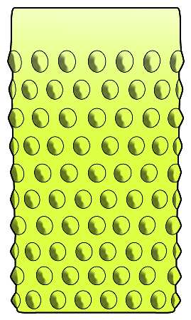 Pointed Hobnail Yellow by Imperial Glass-Ohio