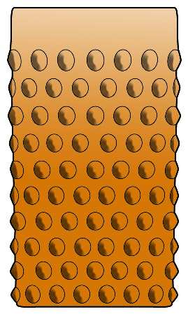 Pointed Hobnail Amber by Imperial Glass-Ohio