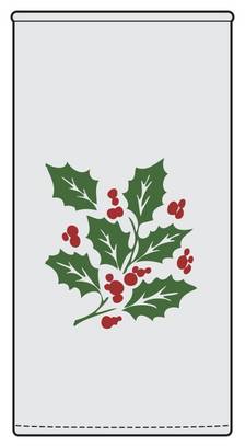 Holly and Frost by Indiana Glass
