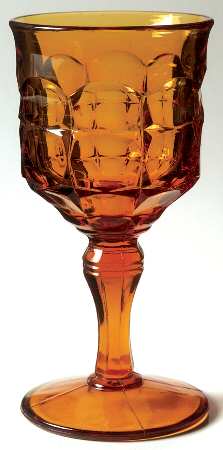 Constellation Amber by Indiana Glass