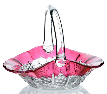 Garland Ruby Flashed (Panels) by Indiana Glass