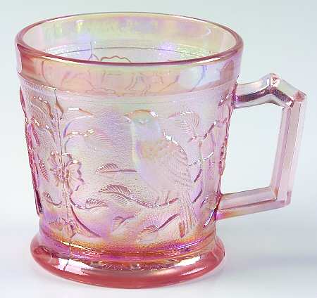 Robin Pink Carnival by Imperial Glass-Ohio