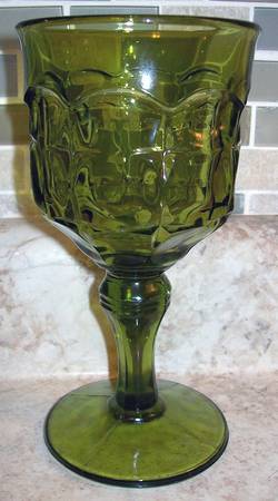 Constellation Green by Indiana Glass