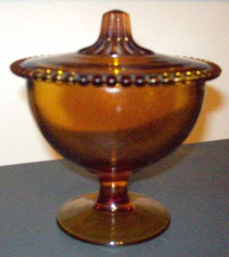 7159 Amber by Indiana Glass