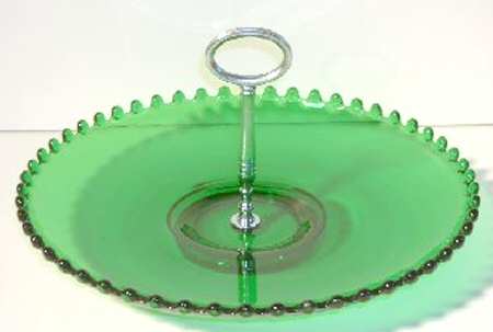 Candlewick Green (Evergreen) by Imperial Glass-Ohio