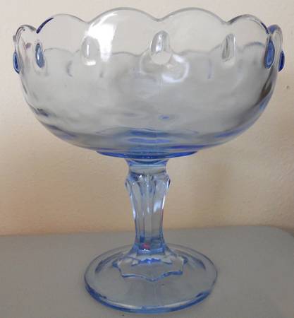 Teardrop Blue by Indiana Glass