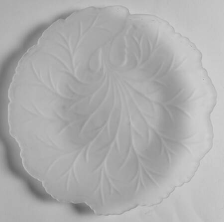 Pebble Leaf Clear Frosted by Indiana Glass