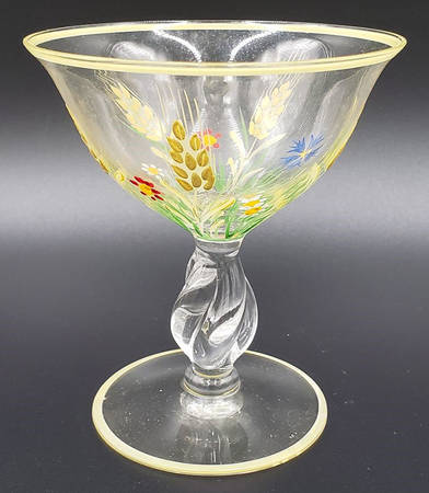 Wheat (Enamel) (Stem #110) by Imperial Glass-Ohio