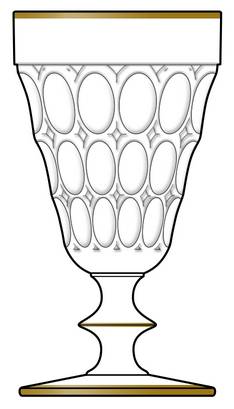 Thumbprint (Gold Trim) by Jeannette