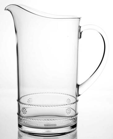 Juliska Glassware Isabella Clear 72 Oz Acrylic Pitcher
