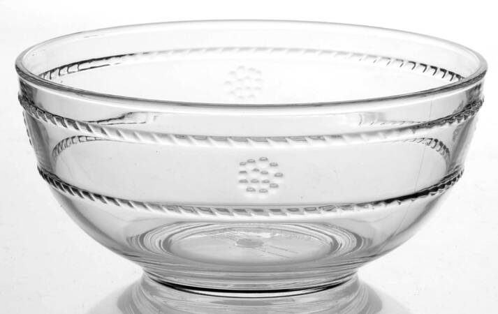 Juliska Glassware Isabella Clear 5" Acrylic Berry Bowl