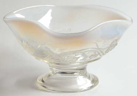 Berry Patch White Opalescent by Jefferson Glass