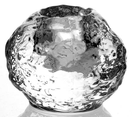 Kosta-Boda Snowball Votive Candleholder