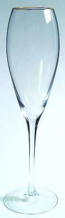 Lenox Silhouette Gold Fluted Champagne