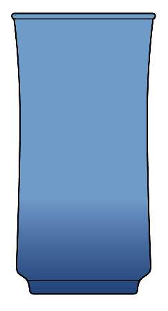 Bolero Blue by Libbey Glass Company
