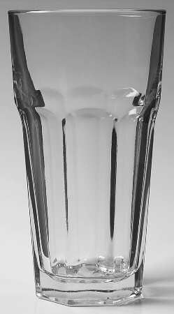 Libbey Glass Company Gibraltar Clear Flat Iced Tea