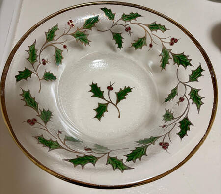 Lenox Holiday (No Plaid Ribbon) 11" Round Bowl