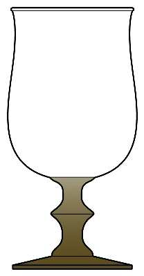 Tulip Brown by Libbey Glass Company