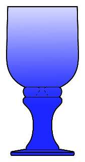 Parkside Blue by Libbey Glass Company