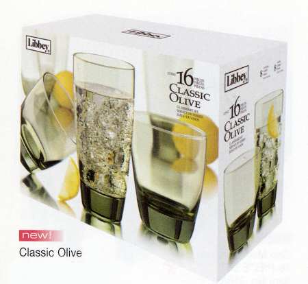 Classic Olive by Libbey Glass Company