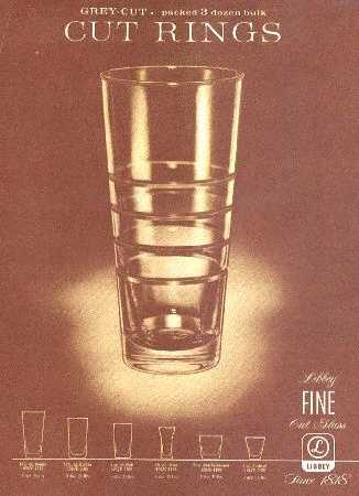 Cut Rings by Libbey Glass Company