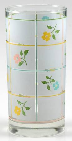Flower Pane by Libbey Glass Company
