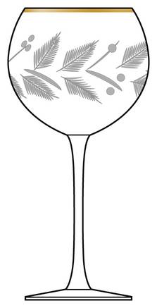 Holiday Etched (Gold Trim) by Lenox
