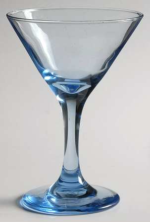 Emabssy Pale Blue by Libbey Glass Company
