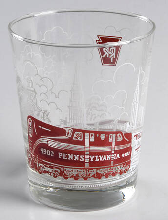 Pennsylvania Railroad by Libbey Glass Company