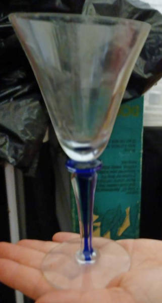 Athena Blue Clear (Stem 7606 1-2) by Morgantown