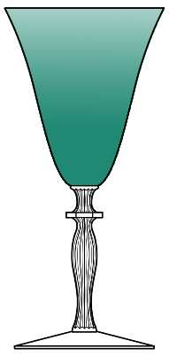 Monroe Stiegel Green (Blue Green) by Morgantown