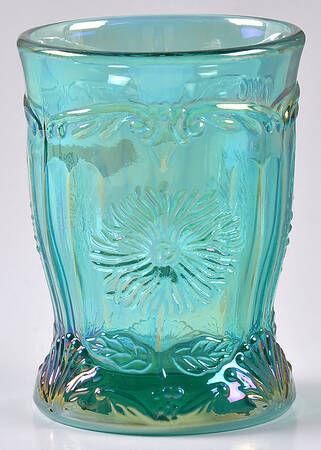 Dahlia Teal Carnival by Mosser (Ohio)