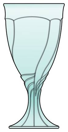 Sweet Swirl-Aqua by Noritake