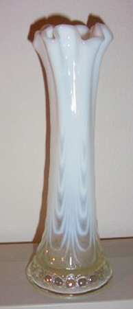 Jewels and Drapery White Opalescent by Northwood
