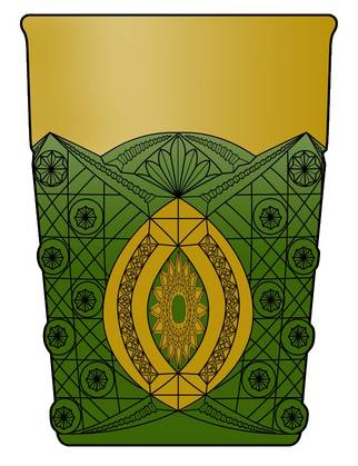 Memphis Green (Gold Trim) by Northwood