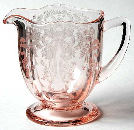 Etch 103-25 Pink (Frosted) by New Martinsville