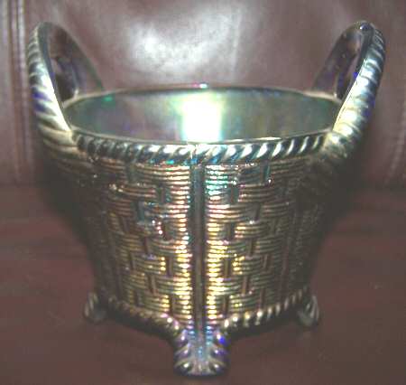Bushel Basket-Blue (Carnival) by Northwood