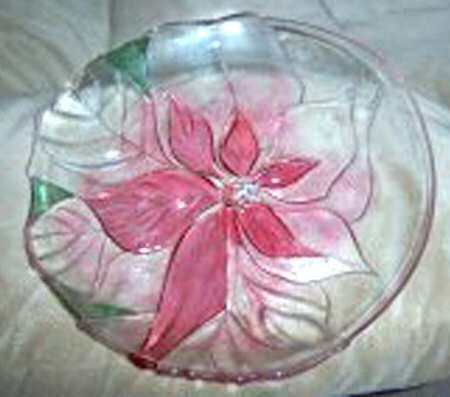 Mellow Flower by Poinsettia Glass Co