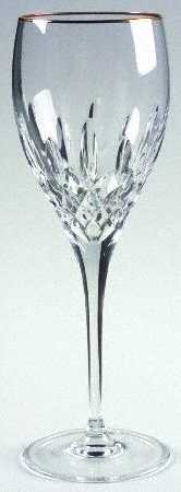 Rogaska Memoir Gold Water Goblet