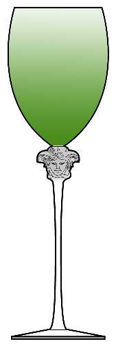 Medusa Lumiere Green by Rosenthal
