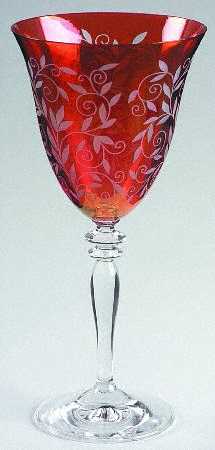 Rogaska Venetian Ruby Water Goblet