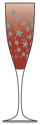 Stars Red by Rogaska